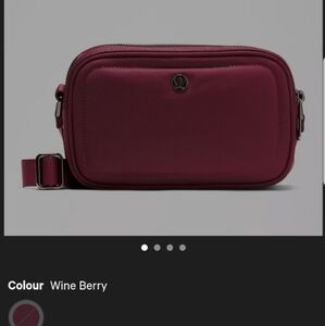 lululemon athletica Wine Berry Crossbody Bag